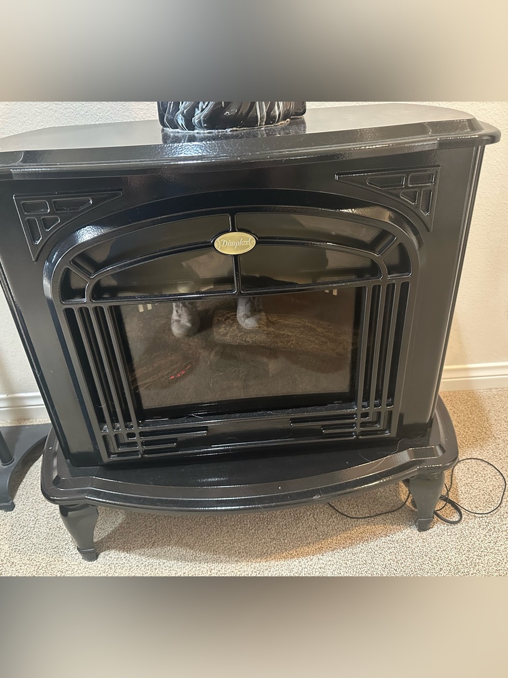 Dimplex- Black Freestanding Electric Stove - Classic Home Accent